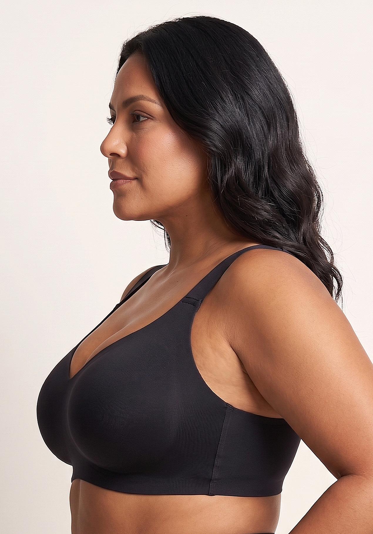 CurveEase™ Plus-Size Seamless Support Bra