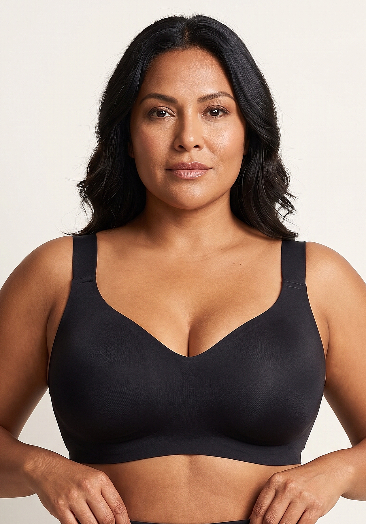 CurveEase™ Plus-Size Seamless Support Bra